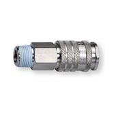 Kupplung mit Außengewinde 1/4'', DN 7,8 Stahl