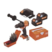 Akku-Schlagbohrschrauber BACHDD-3 & Bohrer-Set
