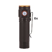 6er-Pack Taschenlampe Mini 2.000