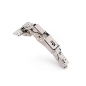 Emuca Scharnier X91 Eckanschl., 155° Soft-Close, Anschr., Stahl, Vern.