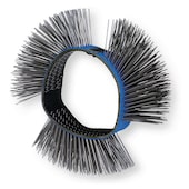 Bürstenband, fein, 23 mm, gerade