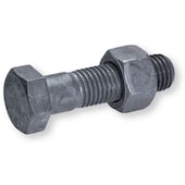 SB-Garnitur ISO4014/EN15048 (mit Mutter) 8.8 M10x90 feuerverzinkt