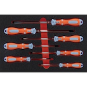 Schraubendreher-Sortiment 2K LS/PH, Premium in HS-Einlage 7tlg.