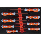 Schraubendreher-Sortiment 2K TX, in HS-Einlage 8tlg.