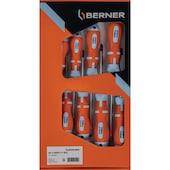 Schraubendreher-Sortiment 2K LS/PH/PZ, TOP im Karton, 8tlg.