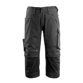 3/4-Hose Knietasche UNIQUE Schwarz, Gr. 44