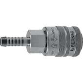 Sicherheitskupplung mit Schlauchtülle 13mm