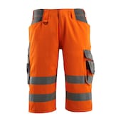 Shorts, lang SAFE SUPREME Warnorange/Dunkelanthrazit Gr. 44