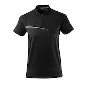 Polo-Shirt Brusttasche ADVANCED Schwarz XS