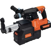 Akku Bohr- und Meißelhammer BACRHD BL 18 V, 5,0 Ah + Absaugung