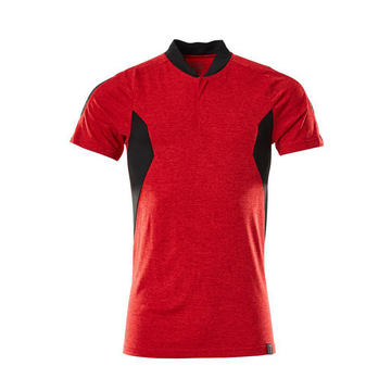 Polo-Shirt ACCELERATE Rot/Schwarz S
