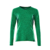 T-Shirt Damen, langarm ACCELERATE Grasgrün XS