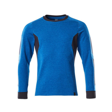 Sweatshirt ACCELERATE Azurblau/Schwarzblau XS