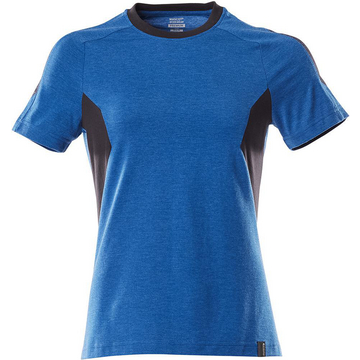 Mascot ACCELERATE Damen T-Shirt kurzarm Azurblau/Schwarzblau