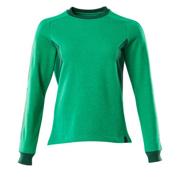 Sweatshirt Damen ACCELERATE Grasgrün/Grün 4XL