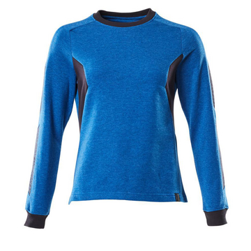 Sweatshirt Damen ACCELERATE Azurblau/Schwarzblau 2XL