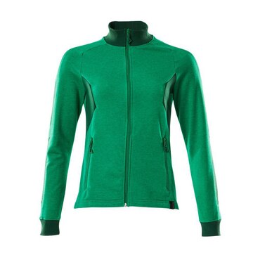 Sweat-Jacke Damen ACCELERATE Grasgrün/Grün XS