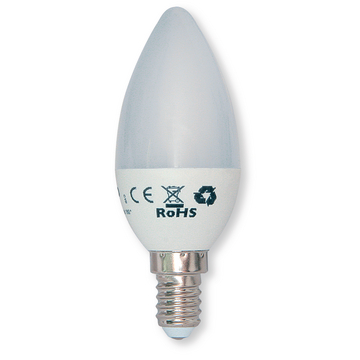 LED Leuchtmittel Kerzenform 5W E14 Weiß