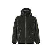 Hard Shell Jacke für Kinder ACCELERATE Schwarz 104