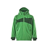 Hard Shell Jacke für Kinder ACCELERATE Grasgrün/Grün 104