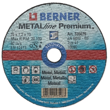 Trennscheibe METALline PREMIUM Ø 76 x 1,2 x 10 mm