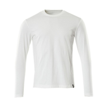 T-Shirt, Langarm CROSSOVER Weiß 6XL