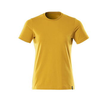 T-Shirt Damen CROSSOVER Currygelb 3XL