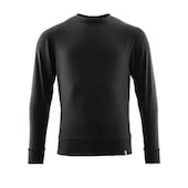 Sweatshirt CROSSOVER Vollschwarz XS