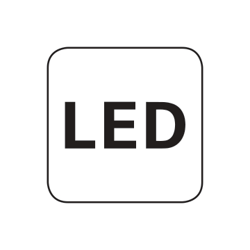 LED-Einbauleuchte für Badmöbelspiegel Aquarius 300 - 450 mm