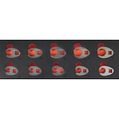 Hartschaumeinlage mit Klauenschlüssel SW10 - SW19