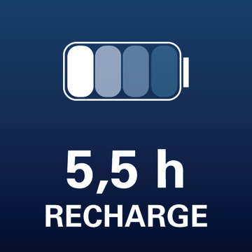 5,5 h recharge