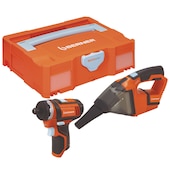 12V Akku-Schrauber BACS-1 & Akku-Staubsauger BACDVC im BC+