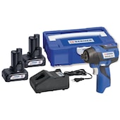 12V Akku-Drehschlagschrauber & Starterset 6,0 Ah, im Bera Clic+