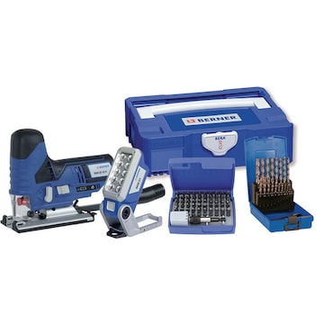 12V Akku-LED-Leuchte Bits & Bohrer & Akku-Stichsäge BACJS im BC+