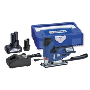 12V Akku-Starterset 2 & 6 Ah & Akku-Stichsäge BACJS im BC+