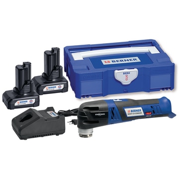 12V Akku-Starterset 6,0 Ah & Akku-Multitool BACOT, im Bera Clic+