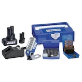 12V Akku-Starterset 2,0 & 6,0 Ah & Bohrschr. Wechselköpfe, im Bera Clic+