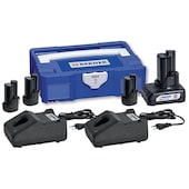 12V Akku-Starterset 2 Ah & Akku-Starterset 2 & 6 Ah im BC+