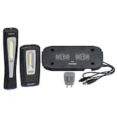 Set Kabellose Lampe Pocket DeLux + x-Lux mit Ladepad