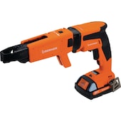 Akku-Trockenbauschrauber BACDWD BL 18 V und Magazin BACM 2 Ah BC+