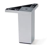 Möbelfüße Alumix 1, H. 100 mm, Schwarzer Kunststoff, Kunststoff, 20 St.