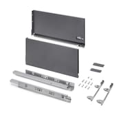 Emuca Vertex 3D Schublade 60 kg Höhe 242 mm, 0, Weiß, Stahl