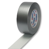 Gewebe-Allzweckband Premium silber 50 mm x 50 m