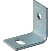 Winkel 2-Loch, Langloch quer SX45 Zink-Nickel