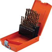 Spiralbohrer-Kassette PREMIUMline DIN 338 HSS CO8 1 - 10 mm, 19-teilig