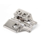 Emuca Montageplatte für X91/X92 zum Einpressen, Reg., H 0, Vern., Stahl