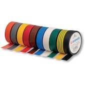 Isolierband PVC 0,15 x 15 x 10 m sortiert (10 St.)
