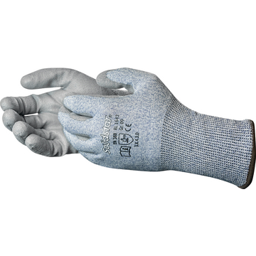 Schnittschutz-Handschuh PU, Klasse D, Größe 9, 12 Paar