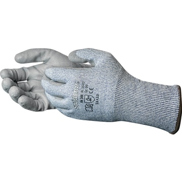 Schnittschutz-Handschuh PU, Klasse D, Größe 9, 12 Paar