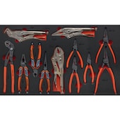 Hartschaumeinlage mit Zangen-Satz XXL